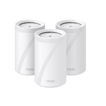 TP-Link Deco BE65(3-pack) Be11000 Whole Home Mesh Wi-Fi 7 System