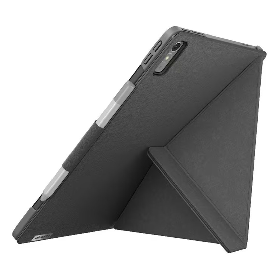 Lenovo Tab P11 2ND Gen Folio Case - Grey (ZG38C04536), All Around Protection,Convertible Stand For Landscape And Portrait viewing,Side Pen Holder, 1YR