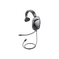 Poly SHR 2082-01 Wired Over-the-head Mono Headset - Black