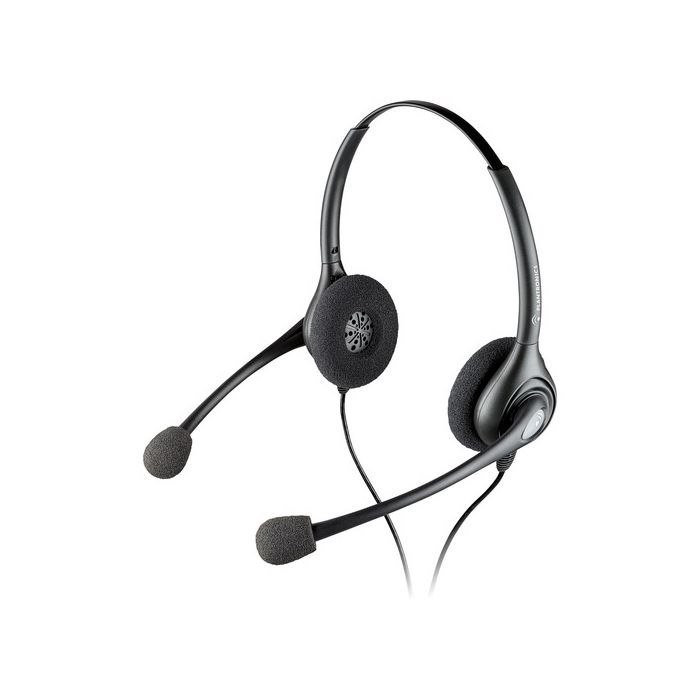 Poly SSP 2715-01 Wired On-ear Stereo Headset - Black - TAA Compliant