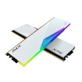 AData Lancer, DDR5, RGB White, 6400MHz, 32GB Kit (16GB X 2), U-Dimm, CL 32-39-39, 1.35V, Limited Lifetime Warranty