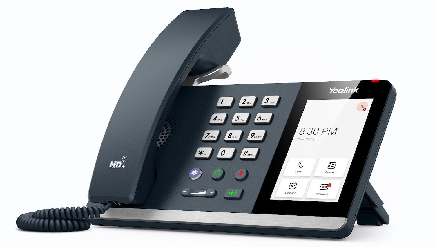 Yealink (MP54) Desktop Phone With Handset, 4" Touch Screen, MS Teams 2ND Gen