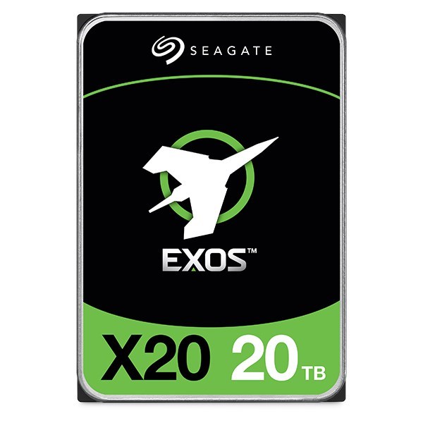 Seagate Exos Enterprise 512E/4Kn Internal 3.5" Sata Drive, 20TB, 6GB/S, 7200RPM, 5YR WTY