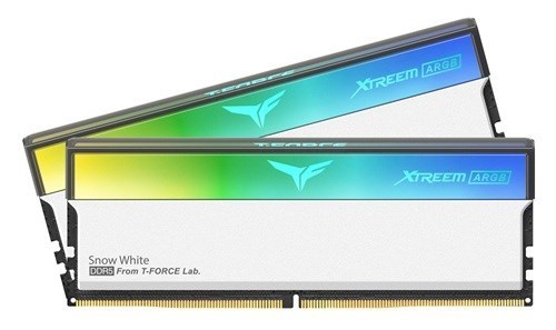 Team T-Force Xtreme Argb(Wt), DDR5, 32GB Kit (16GB X 2), 6000MHz, CL30-36-36-76, 1.35V, Limited Lifetime Warranty