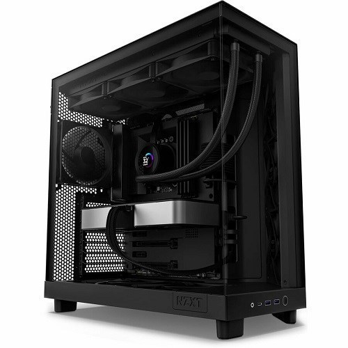 NZXT NZX Cas H6-Flow-Airflow-Mid-Tower-Black