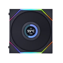 Lian-Li Lli Fan 140Mm-Uni-Fan-Rtl-Lcd-Black