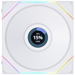 Lian-Li Lli Fan 140Mm-Uni-Fan-Rtl-Lcd-White