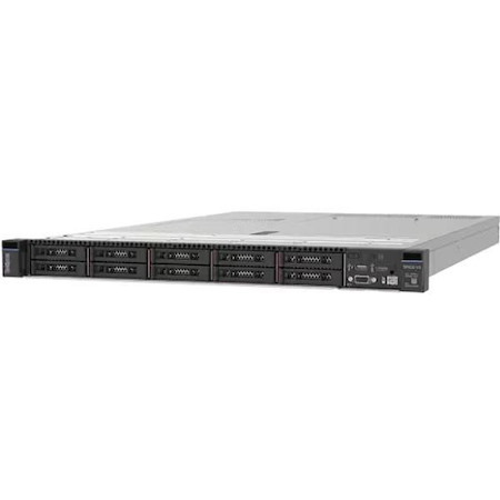Lenovo Top Choice SR630 V3 Server, Intel Xeon Silver 4510 (1/2), 32GB DDR5 (1/32), 2.5" Sata 480GB &Amp; 2.5" Sas 2.4TB (4/8), Redundant Psu, 3Yr RTB