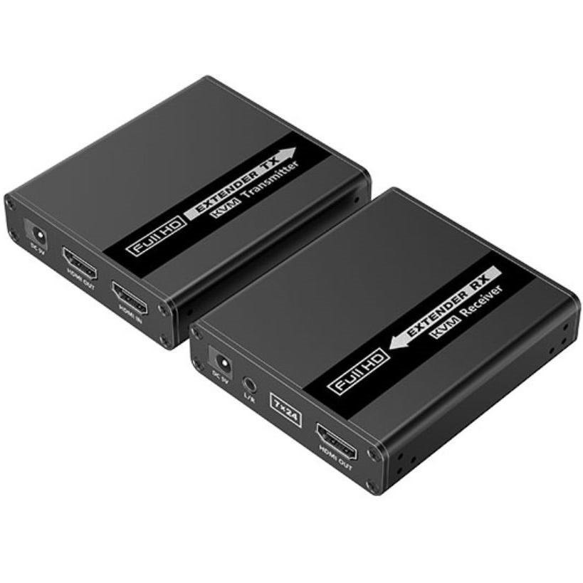 KVM Console Extender Over Cat 6/6A 70M With Hdmi® Loop-Through, S/PDF Arc