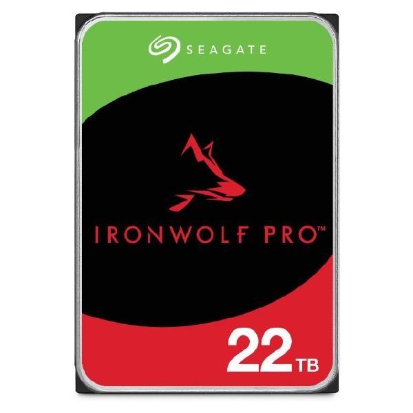 Seagate Ironwolf Pro 22TB Internal 3.5" Sata Drive, 6GB/S, 7200RPM