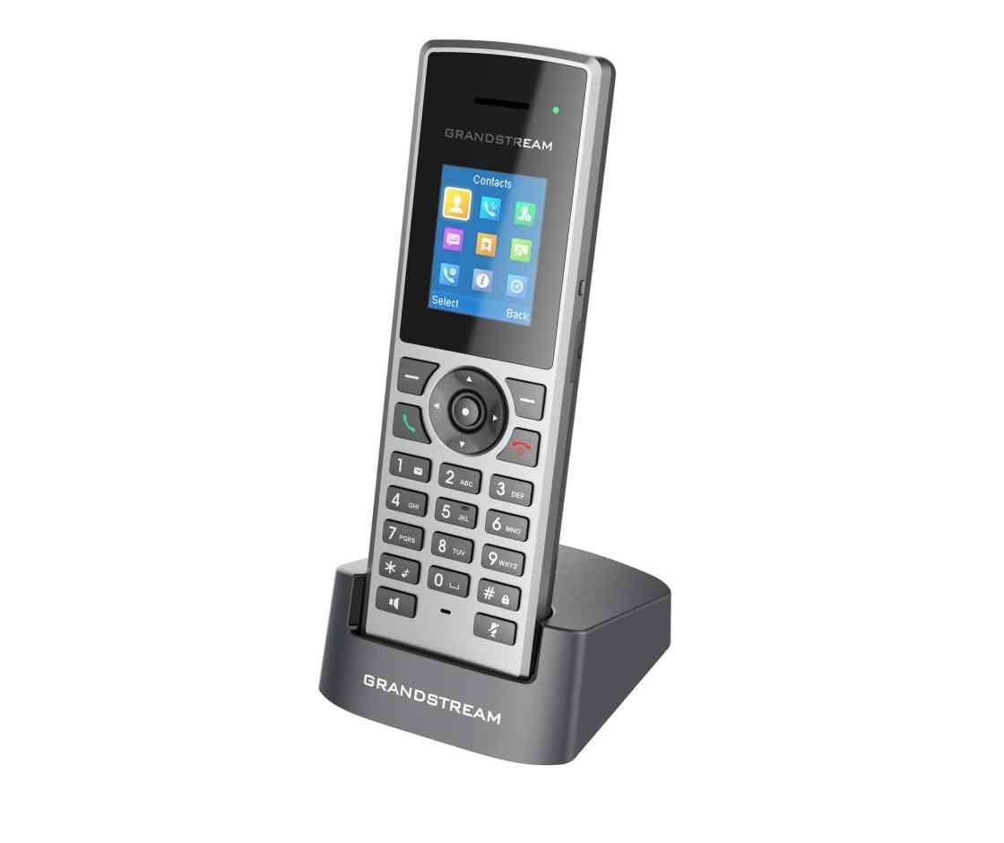 Grandstream *LS* Grandstream DP722 Cordless Mid-Tier Dect Handet 128X160 Colour LCD, 2 Programmable Soft Keys, 20HRS Talk Time & 250 HRS Standby Time.