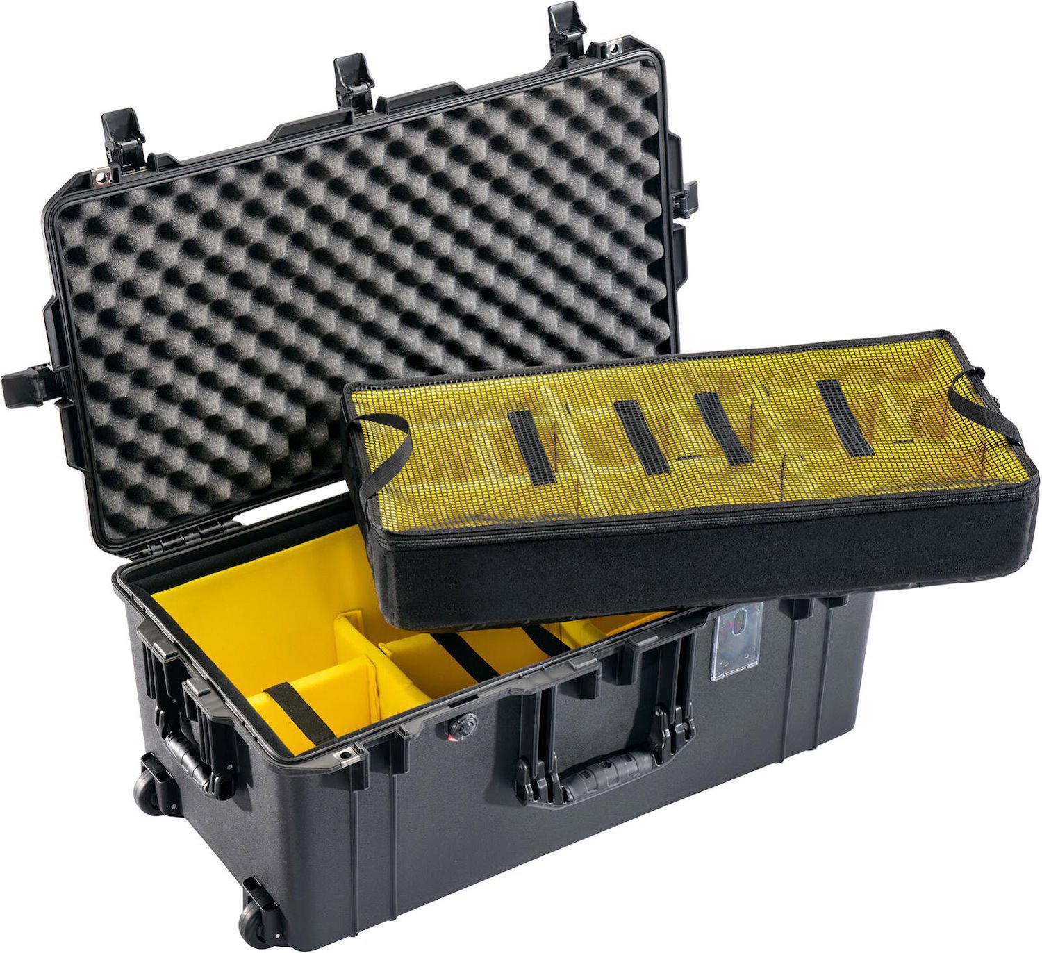 Pelican 1626Airwd WL/WD PB Latches Black