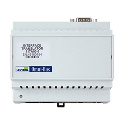 Leviton Omni-Bus Interface Translator Din Rail