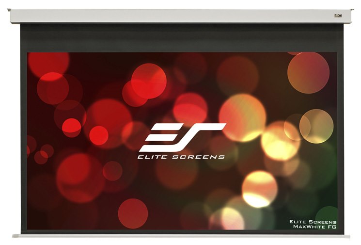 Elite Screens 120" Motorised 16:9 Recessed Screen, Ir & RF Control, White 12V Trigger, Evanesce B