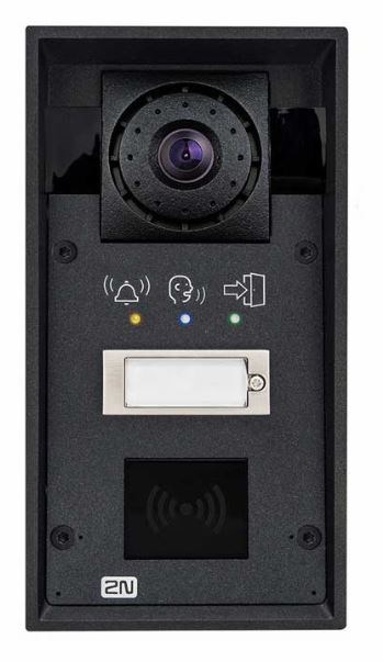 2N Ip Force - 1 Button HD Camera, Pictograms 10W Speaker - Card Reader Ready