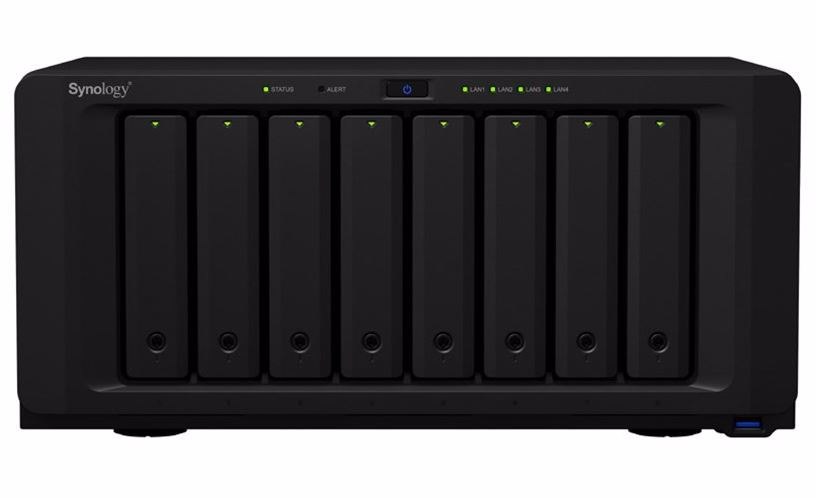 Synology DiskStation DS1821+ 8-Bay 3.5" Diskless 4xGbE Nas (Tower) , Amd Ryzen Quad Core 2.2GHz,4GB RAM,4xUSB3.2, 2X Esata, Scalable.3 Year WTY