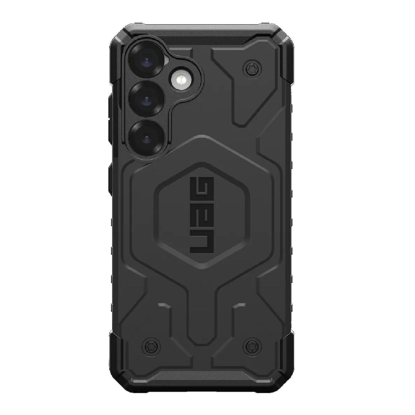 Generic Uag Pathfinder Magnetic Samsung Galaxy S25 5G (6.2') Rugged Case - Black (214478114040), 18FT. Drop Protection (5.4M), 10 Years Warranty