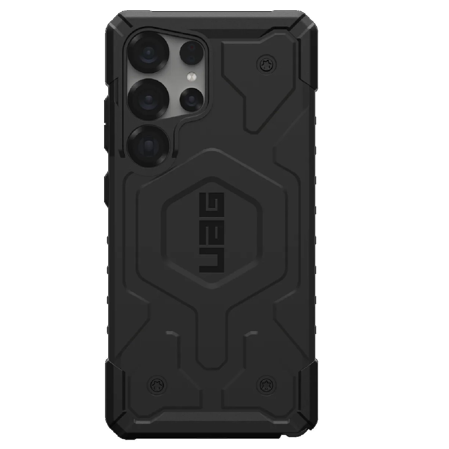 Generic Uag Pathfinder Magnetic Samsung Galaxy S25 Ultra 5G (6.9') Rugged Case - Black (214476114040), 18FT. Drop Protection (5.4M), 10 Years Warranty