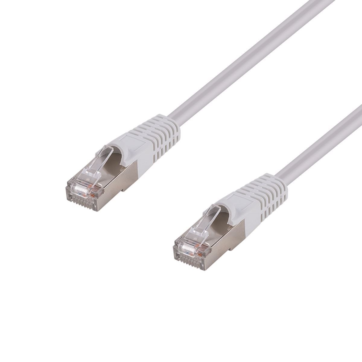 White 3m Cat6A SFTP 10G