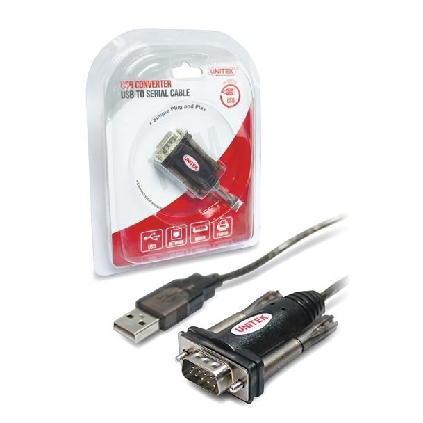 Unitek Usb-A To Serial DB9 RS232 Cable 1.5M
