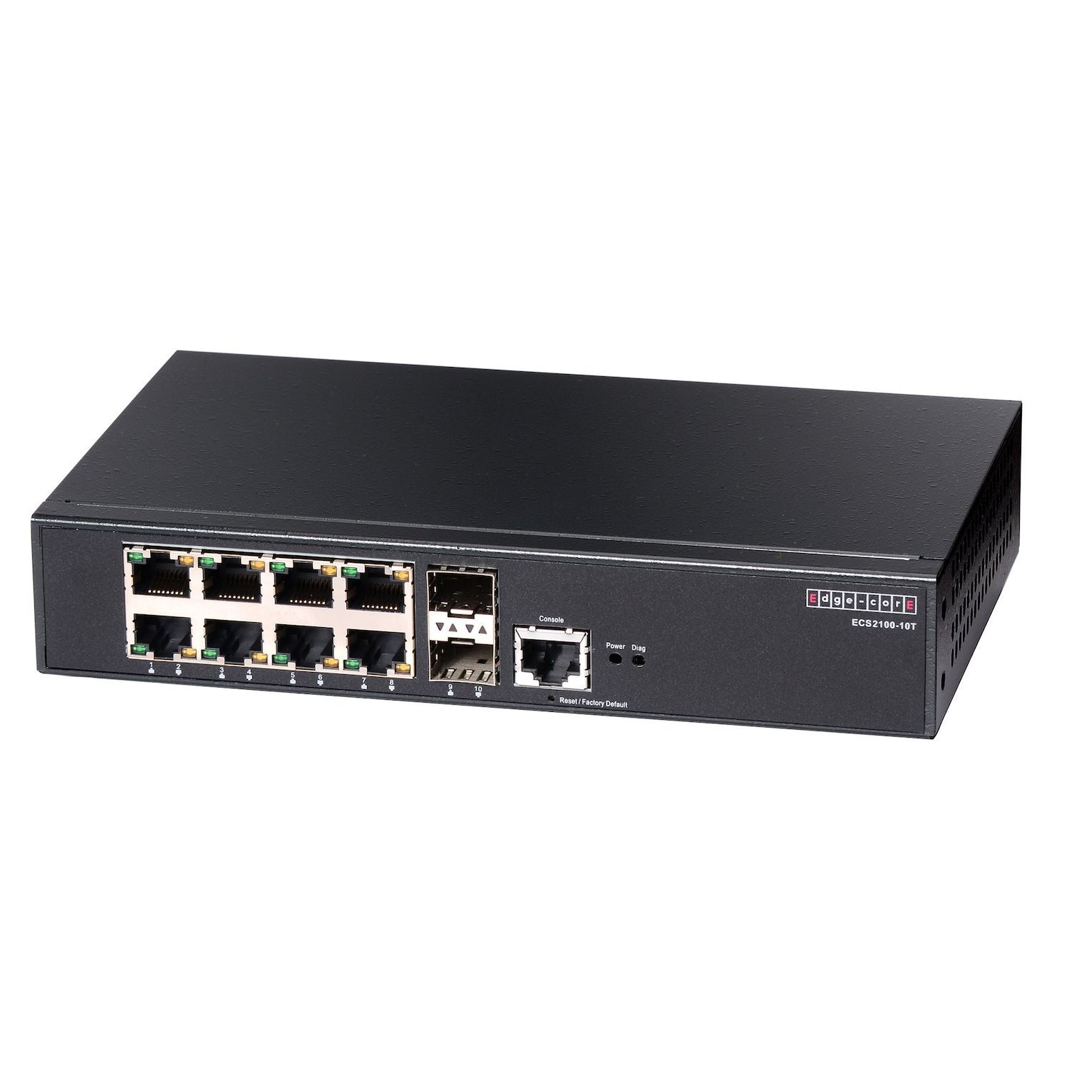 Edgecore Networks 8-Port 10/100/1000 MBPS (Gigabit) Managed Switch With 2 Gigabit SFP Slots