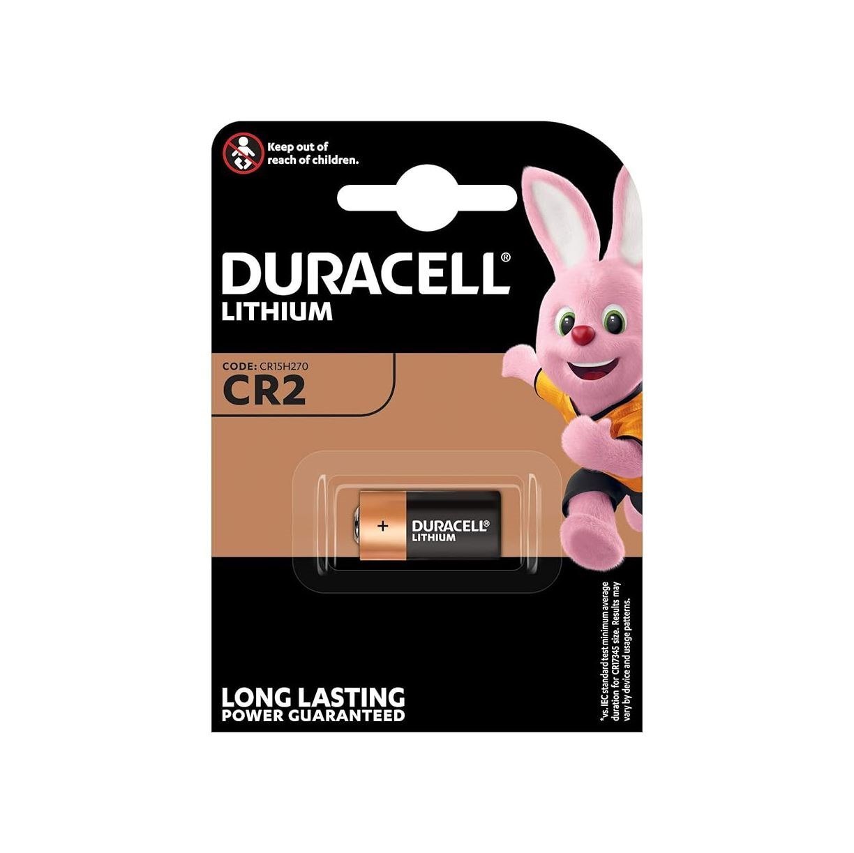Duracell Durgt3933 CR2 Lithium Battery.