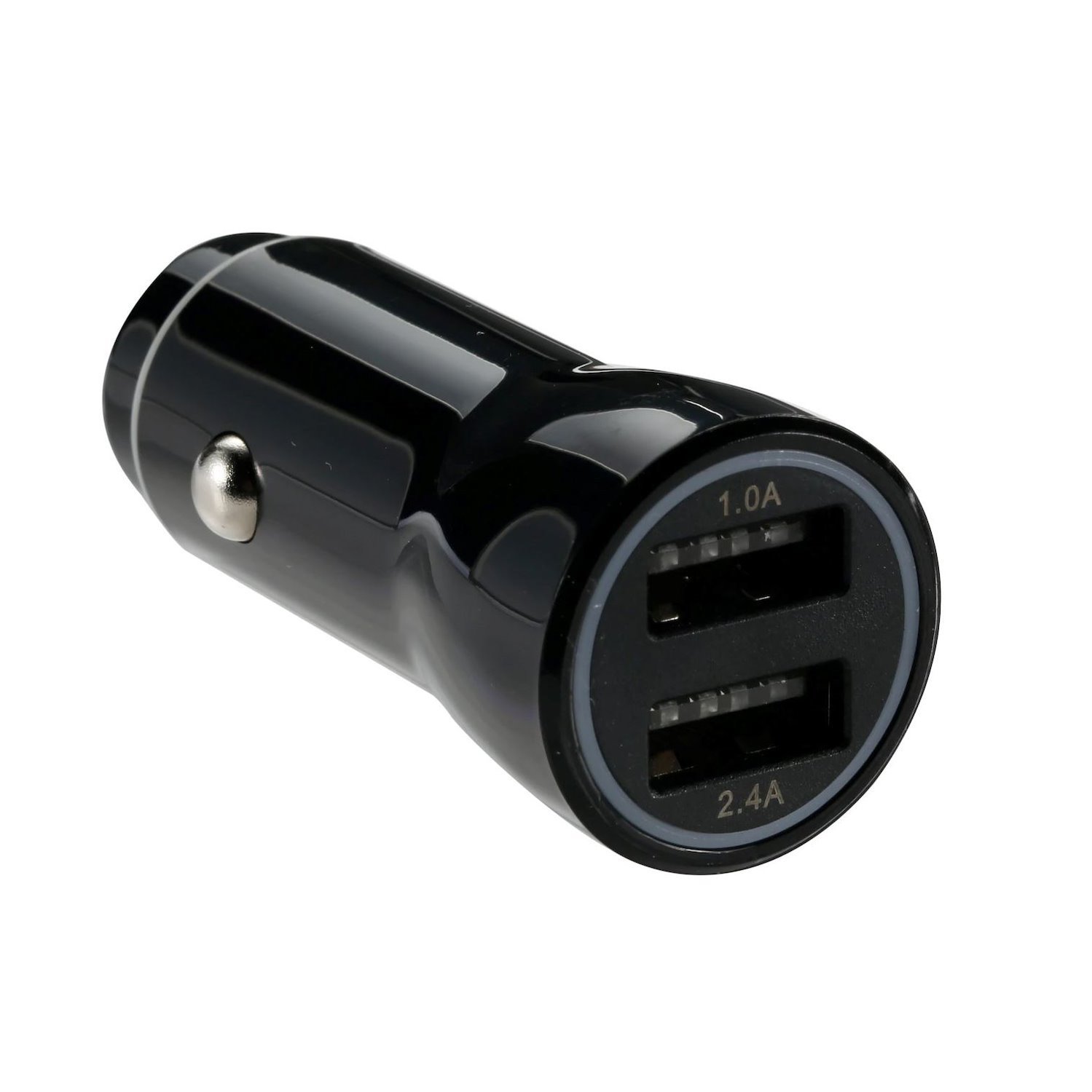 Jackson Ptusb34cig Jackson 3.4A Dual Port In-Car Phone Charger With 2X USB-APorts.FastCharge2DevicesSimultaneously. Compact Design. Black Colour.