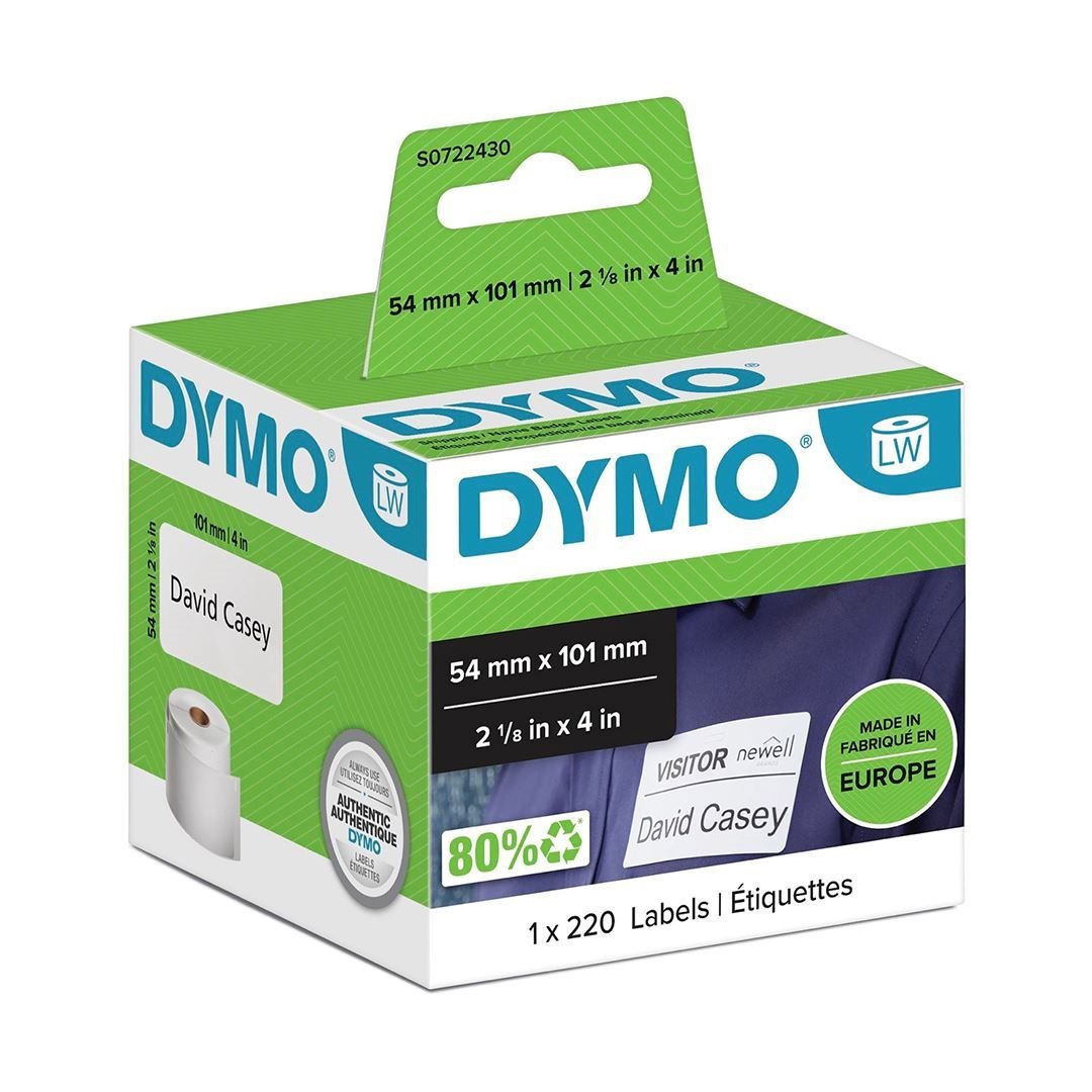 Dymo S0722430 LW LBL Shipping 54X101 WHT