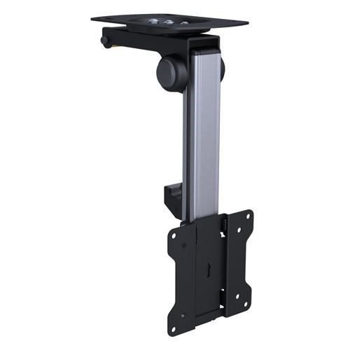 Brateck LCD-CM211 13"-27" Folding LCD Ceiling/ Under Cabinet Mount. Max Load:20Kg. Max Vesa: 100X100