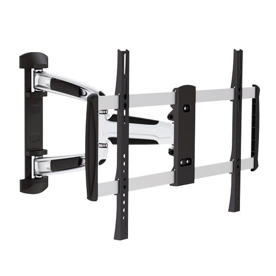 Brateck Lpa31-463 37"-70" Full Motion Bracket Tilt -12 +5Deg Swivel -90 +90Deg Rotate -2.5 +2.5deg.TV To Wall 53-518mm.Max Vesa 600X400. 35KG Max Load. Solid Wall Or Single Stud Install.