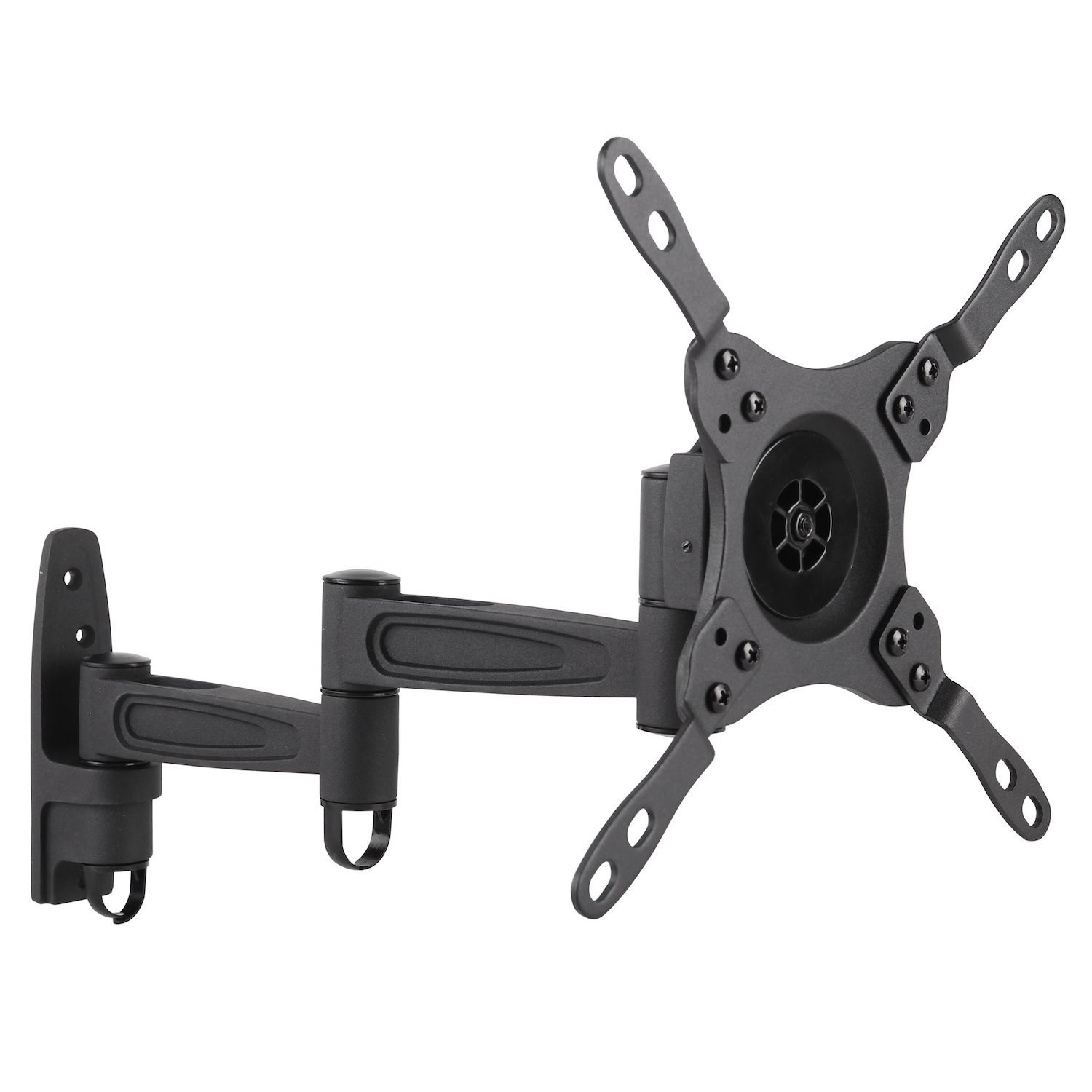 Brateck LCD-141C 13"-42" Anti-Theft Full- Motion Monitor/TV Wall Mount. Anti- Theft Locking Hole For Additional Security (Padlock Required). Max Vesa 200X200. Max Load 20Kgs. Max Arm Extension 417