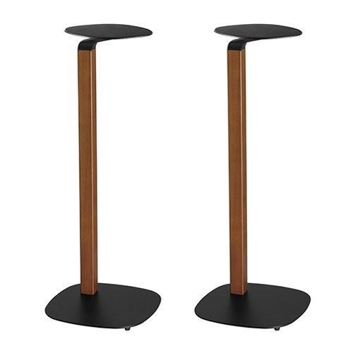 Brateck BS-62-02 Premium Universal Floor Standing Speaker Stands - Weighted Base For Stability - 781MM High - 200X200MM Platform - Foam Pads To Stop Scratching - Weight Capacity Up To 10KGS - Sold As