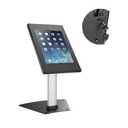Brateck Pad12-04N Anti-Theft Countertop Tablet Kiosk Stand. For 9.7/10.2 iPad 10.5iPadAir/iPadPro10.1" Samsung Galaxy Tab A 2019. Heavy-Duty Steel ConstructionFree-Tilting Design.