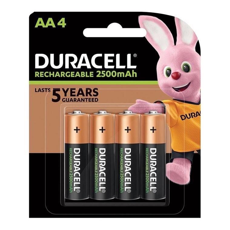 Duracell Durgt5632 Aa Rechargeable Battery (2500 Mah). Pack Of 4