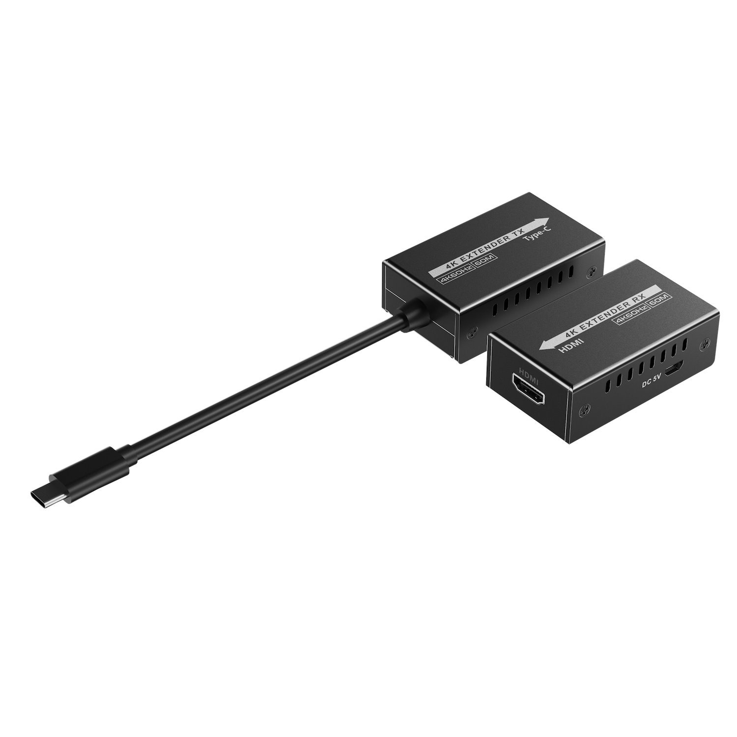 Lenkeng Usb-C To Hdmi Extender Includes Both TX & RX Units. Supports Resolution Up To 4K@144Hz. Extend Up To 60M With Network Cable. Usb-C Input & Hdmi Output Mid-Year Sale Up To 20% Off