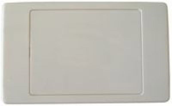 Amdex Blank Face Plate *** Used For Custom Av Connector Requirements