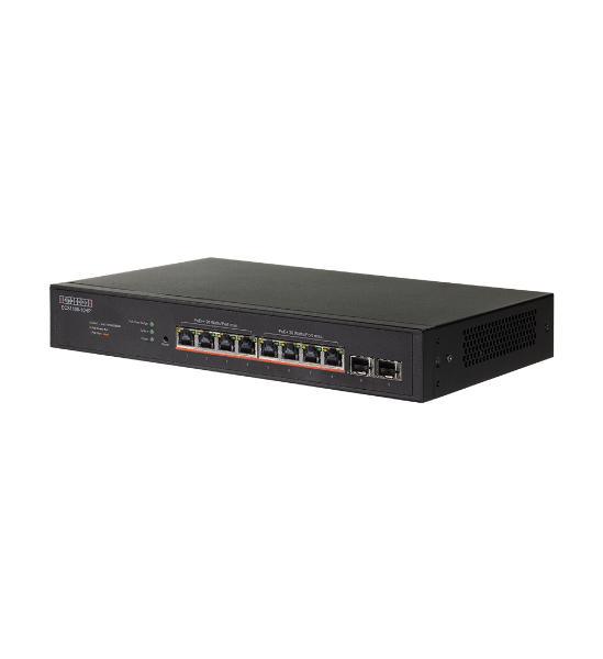 Edgecore 10 Port Lite L2 Smart Gigabit Web Managed PoE Switch With 8 PoE Ports (90W) And 2 SFP Ports. 250W Power Budget. 6KV Power Surge Protection. Fan-Cooled Mid-Year Sale Up To 30% Off