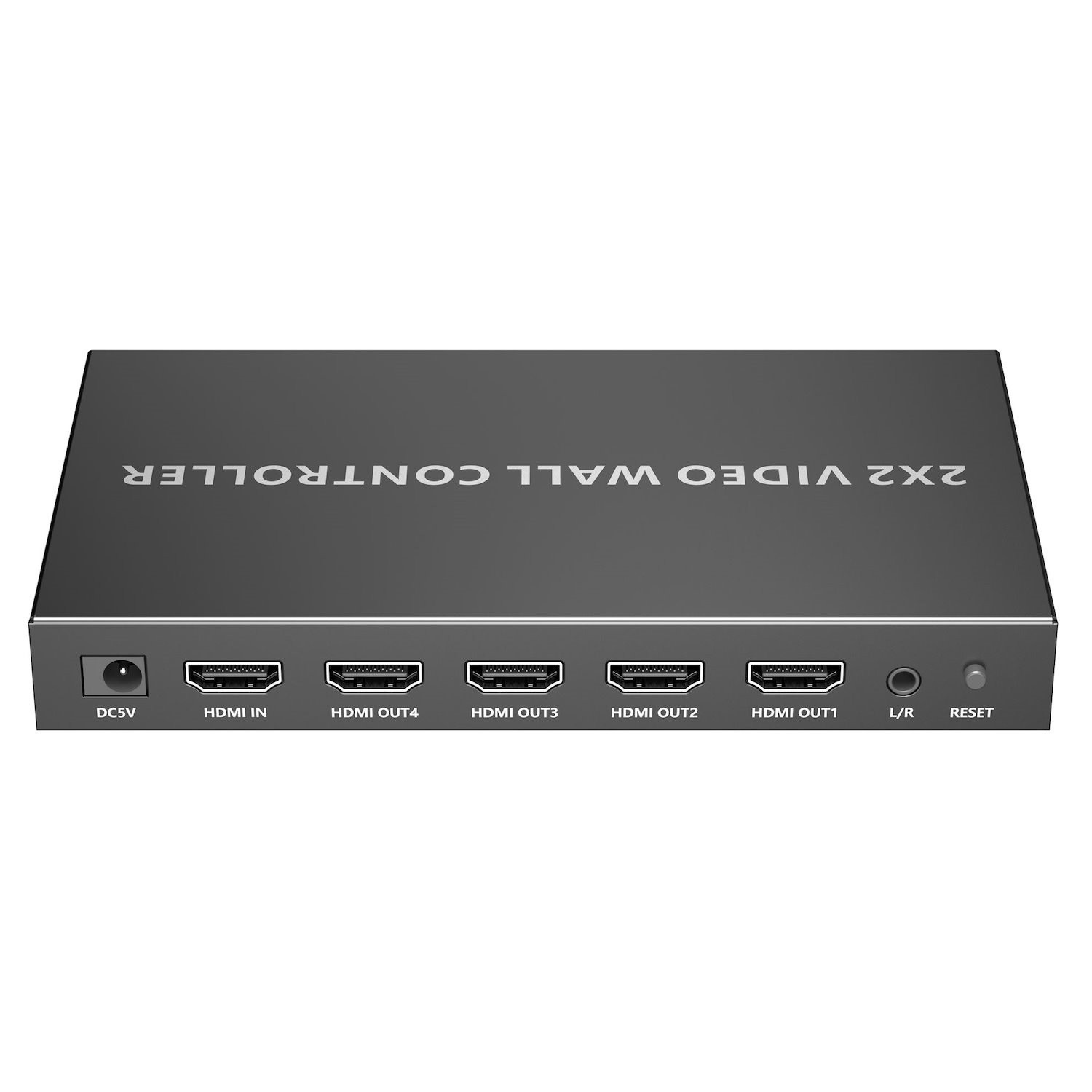 Lenkeng 2X2 Hdmi Videowall Controller With 1X Hdmi In & 4X Hdmi Out. Up To 1920x1200@60Hz Res Input, Supports 1080P Outout. RS-232 Or Dip Switch Control, 3.5MM Mid-Year Sale Up To 20% Off