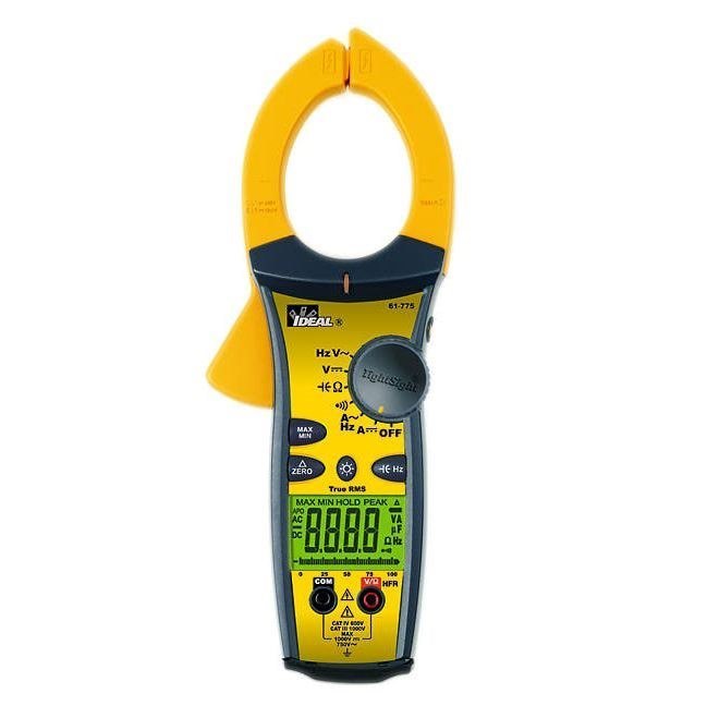 Ideal Industries 1000A Ac/Dc TRMS TightSight Clamp Meter. Cat Iv 600V And Cat Iii 1000V Rating.