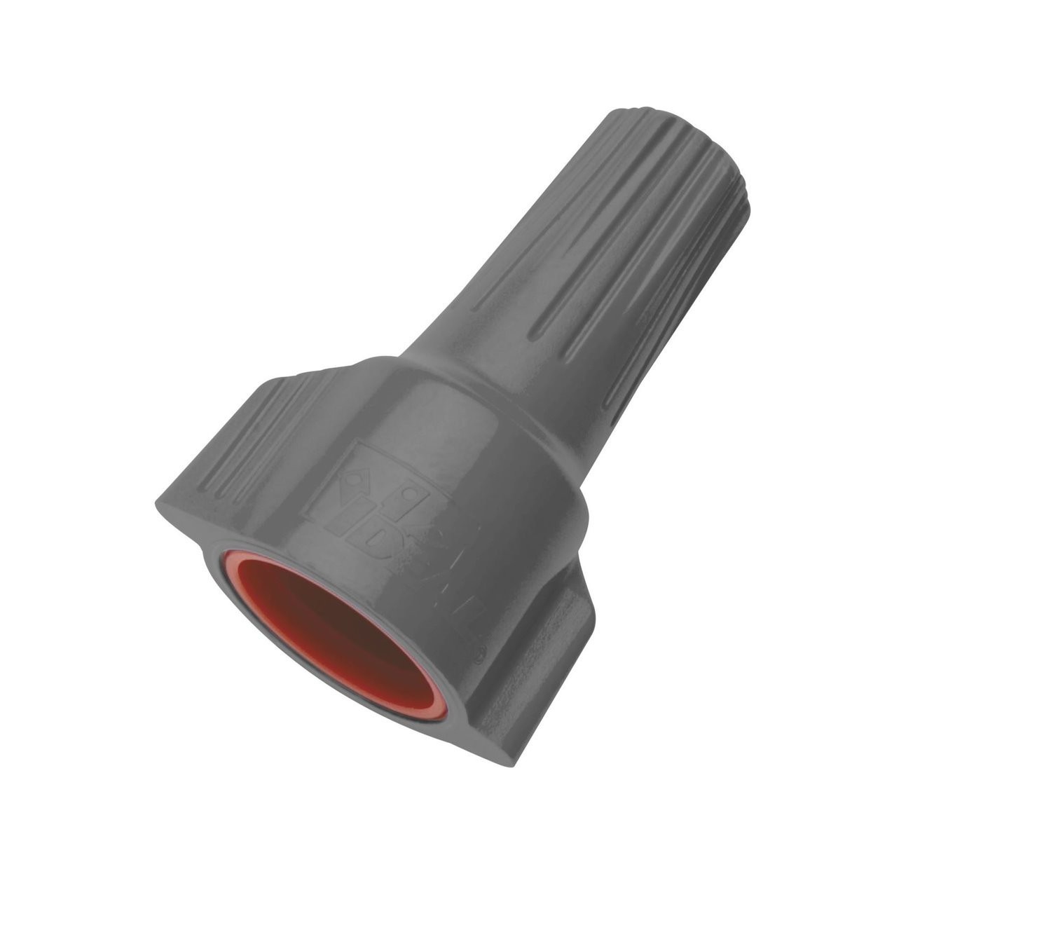 Ideal Industries 32A Grey/Red WeatherProof Twister Wire Connector 20PC Card. Wire Range Capacity: Min - 2 X 1.5MM2; Max - 4 X 4.0MM2.