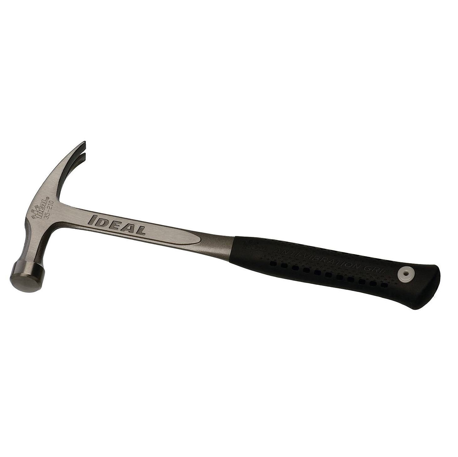 Ideal Industries 18 Oz Drop-Forged Handled Hammer.
