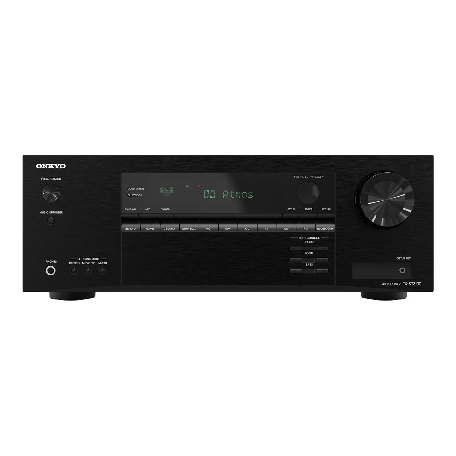 Onkyo 5.2 Channel Av Receiver Amplifier 150 Watts Per Channel. 2X Subwoofer Preout, 5X Hdmi (4X In, 1X Out) 3X Audio Rca In, 2X Digital In, 1X Audio Rca Out. Weight 8.4KG