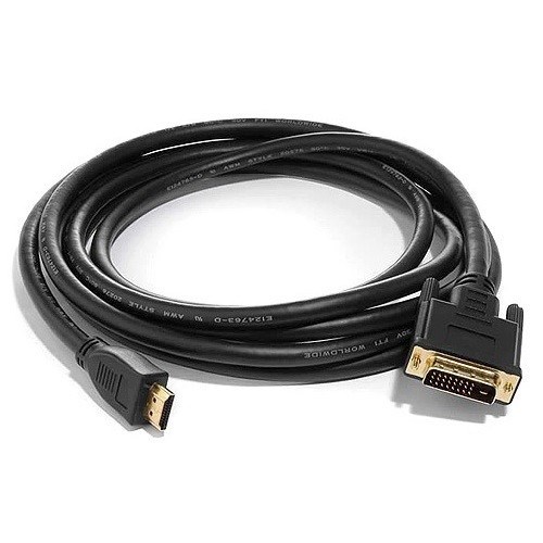 8Ware 3M Hdmi To Dvi-D Adapter Converter Cable - Male To Male 30Awg Gold Plated PVC Jacket For PS4 PS3 Xbox 360 Monitor PC Computer Projector DVD