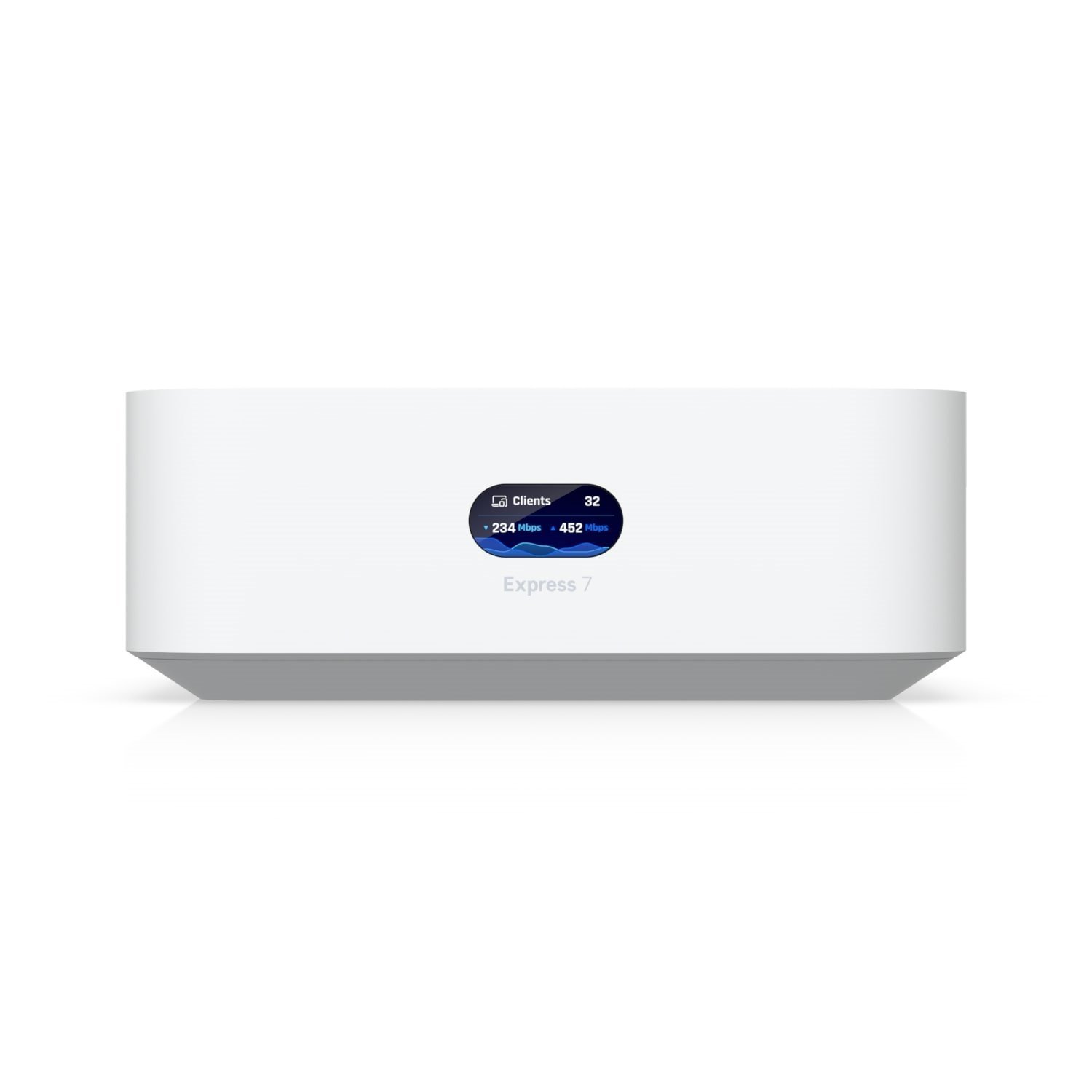 Ubiquiti UniFi Express 7, Mesh-Scalable, Super-Compact 10G Cloud Gateway, Integrated WiFi 7 With 6 GHz Support, 140 M² Coverage, 2Yr Warr