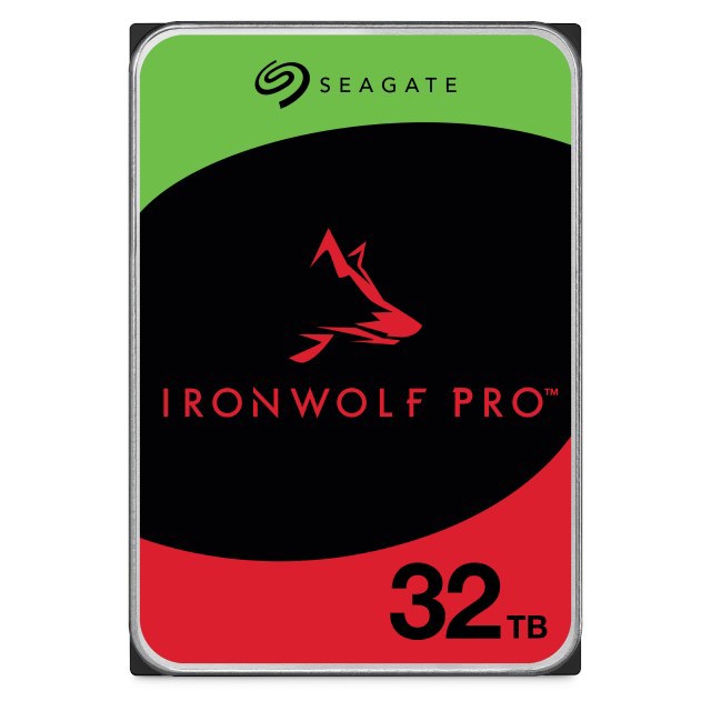 Seagate Ironwolf Pro Nas 32TB, 3.5" Sata Hard Drive, 5YR WTY