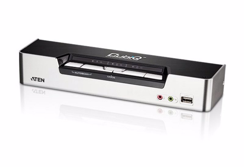 Aten 4 Port Usb Hdmi KVMP Switch With Dolby Audio And Usb 2.0 Hub - Cables Included