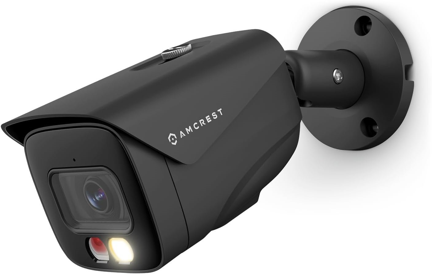 Amcrest UltraHD 4K (8MP) IP PoE AI Camera, FOV 129° Outdoor Bullet Camera