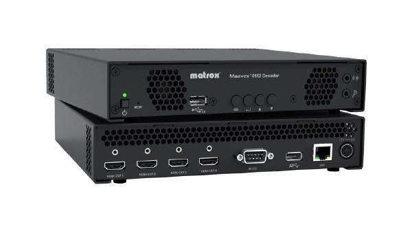 Matrox Maevex 6152 Quad 4K Hdmi Decoder