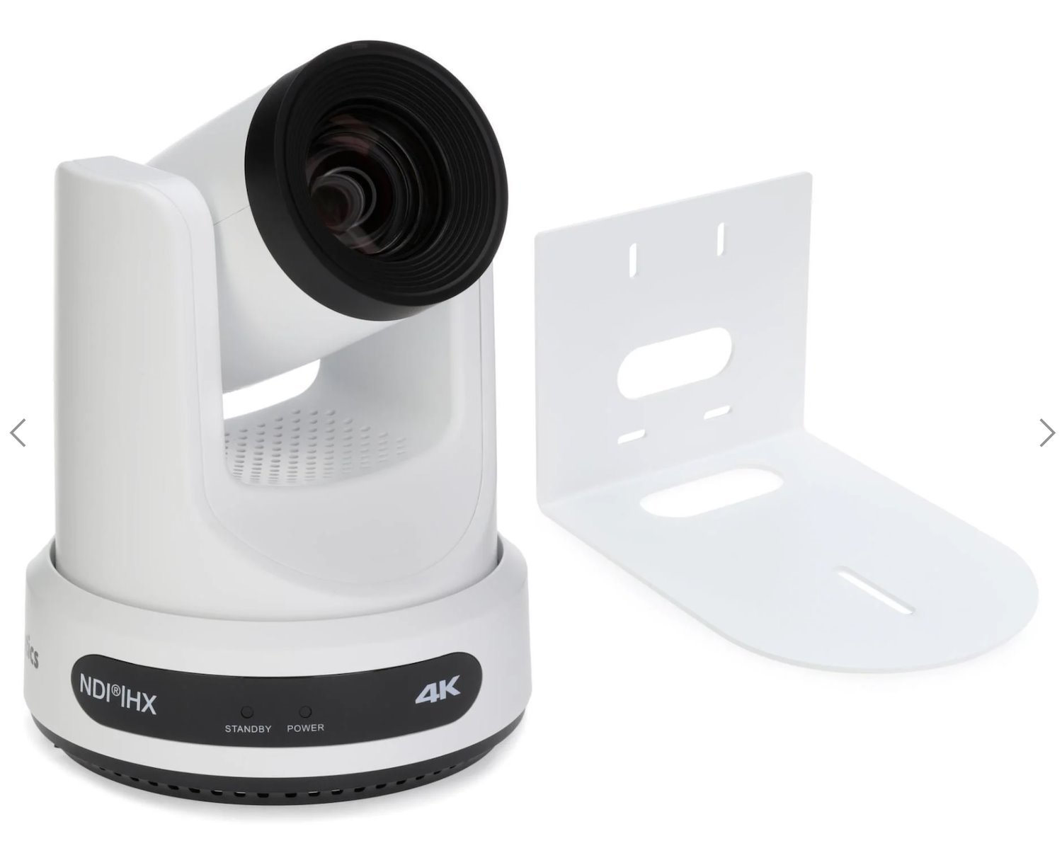 4K 20x Optical Zoom PTZ Camera with Wall Mount - White