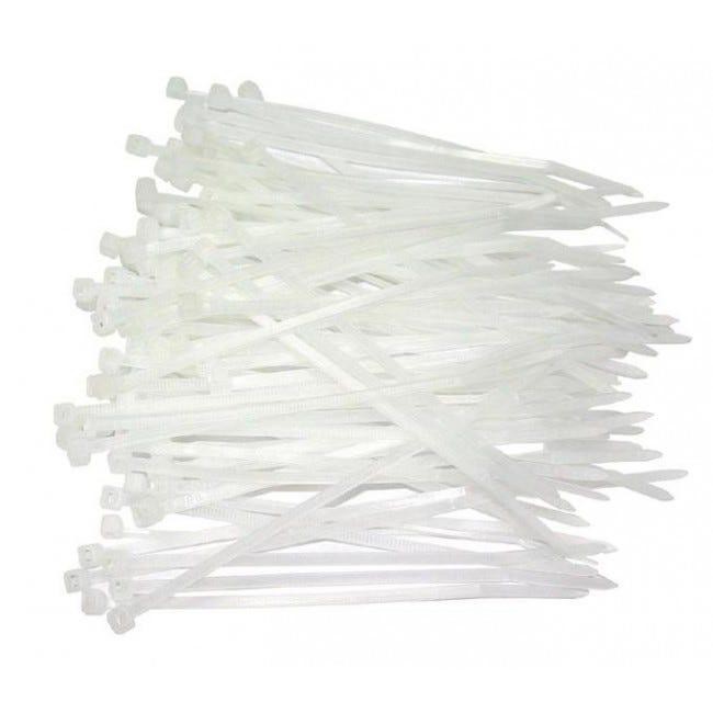 4Cabling Nylon Cable Ties 160MM (L) X 4.8MM (W) Natural | Bag Of 100